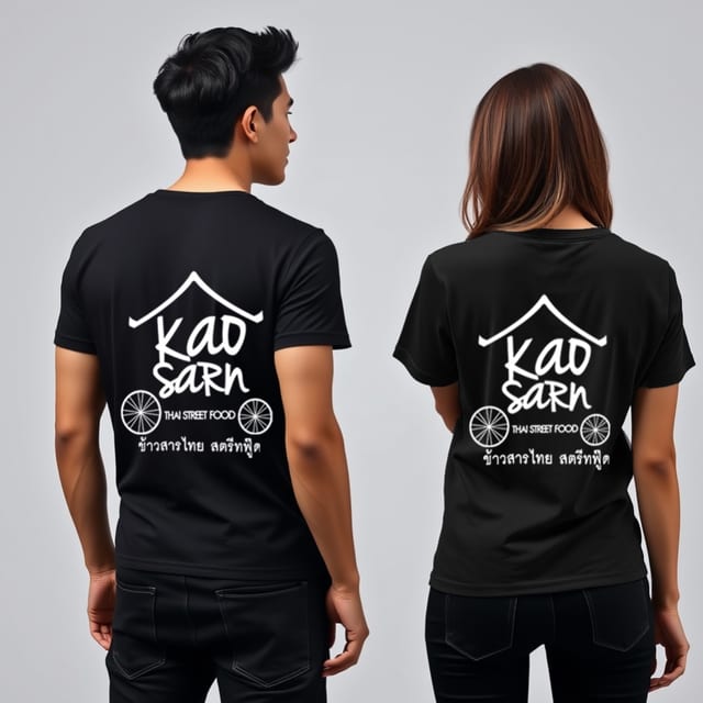 Black Short Sleeves T-Shirt (Size 2XL).
