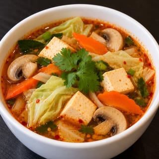 SO1. TomYum Soup Vegan Veggie