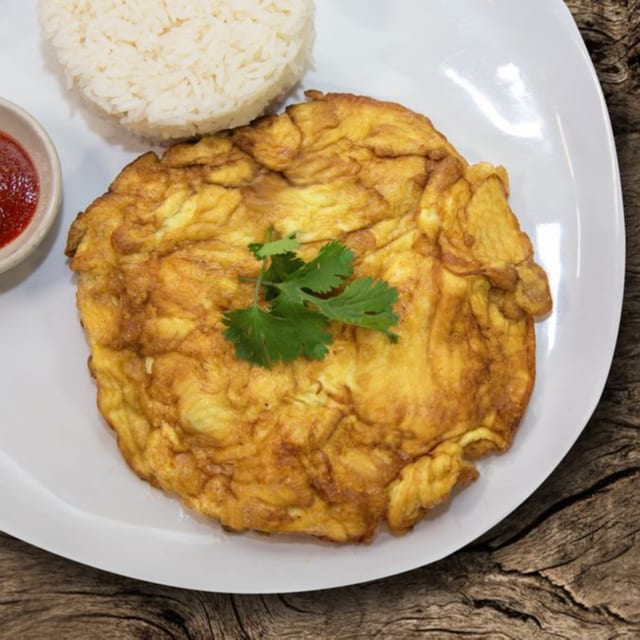 R7. Omelet Pork & Shrimp.